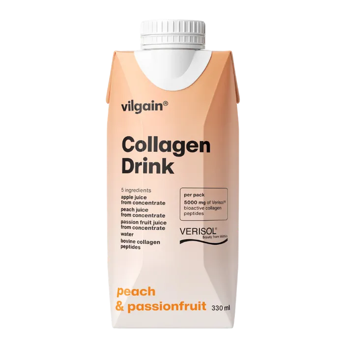 Vilgain Collagen drink Broskev a marakuja 330 ml